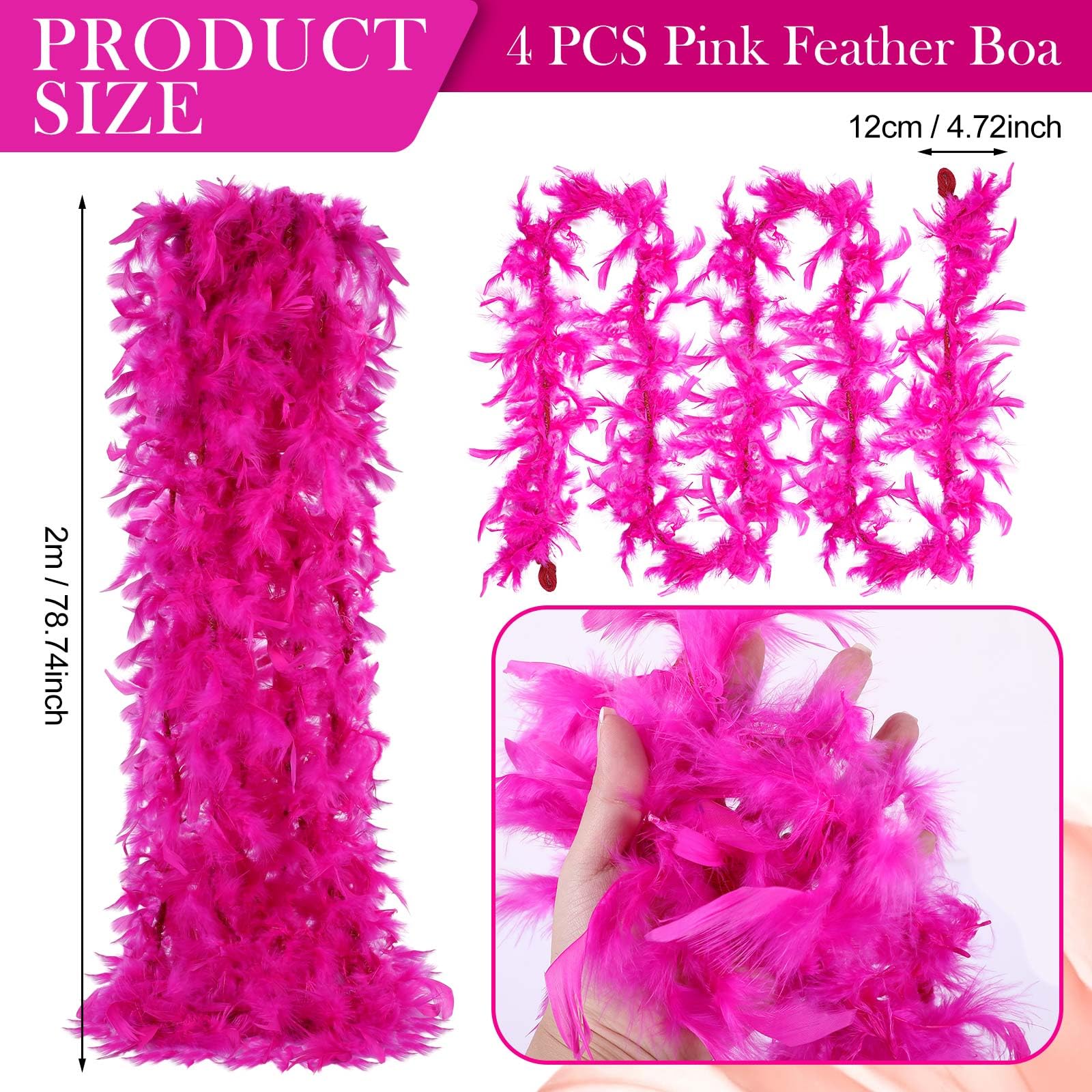 Solsew women's flamingo headband on model at party