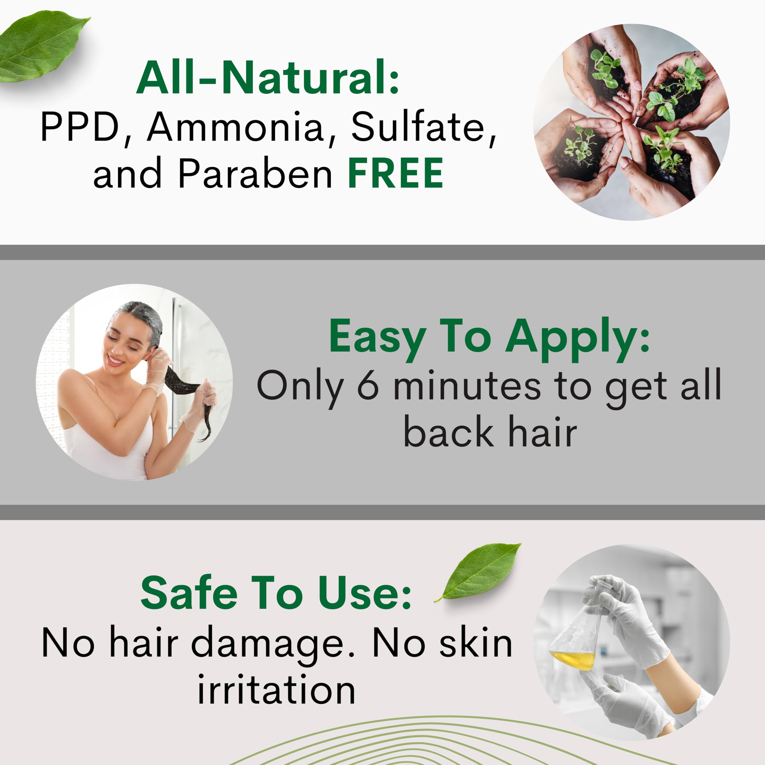 Solutrel shiny black hair after use
