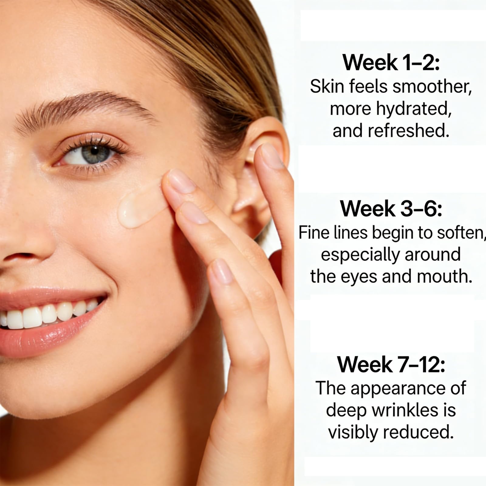 SOLUWELLNESS serum pump close-up highlights precise pea-sized dispensing.