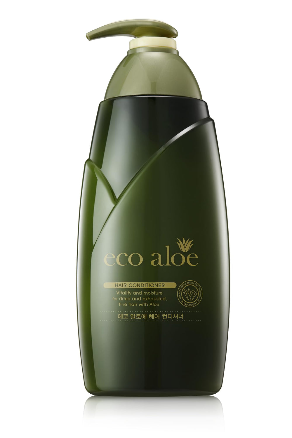 SOMANG Rosee Eco Aloe Conditioner 760ml bottle for silky, hydrated hair.