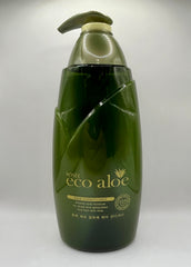 SOMANG Rosee Eco Aloe Conditioner ingredients with chamomile and green tea for balanced moisture.