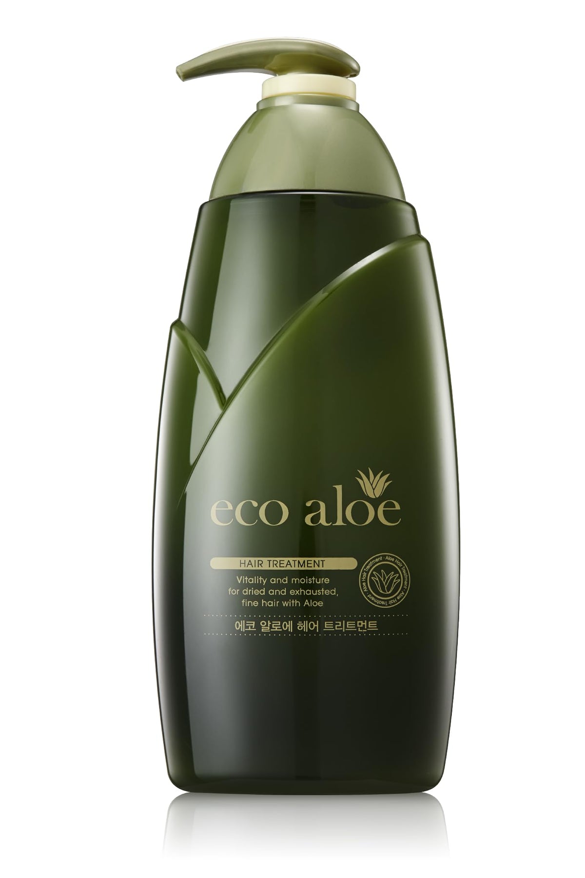 SOMANG ROSEE ECO ALOE Hair Treatment bottle emphasizes scalp nourishment