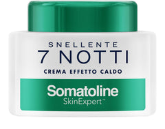 Somatoline SkinExpert slimming cream bottle application for visible skin smoothing and targeted toning.