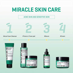 SOME BY MI Miracle Cream part of Korean skincare routine for daily nourishment.
