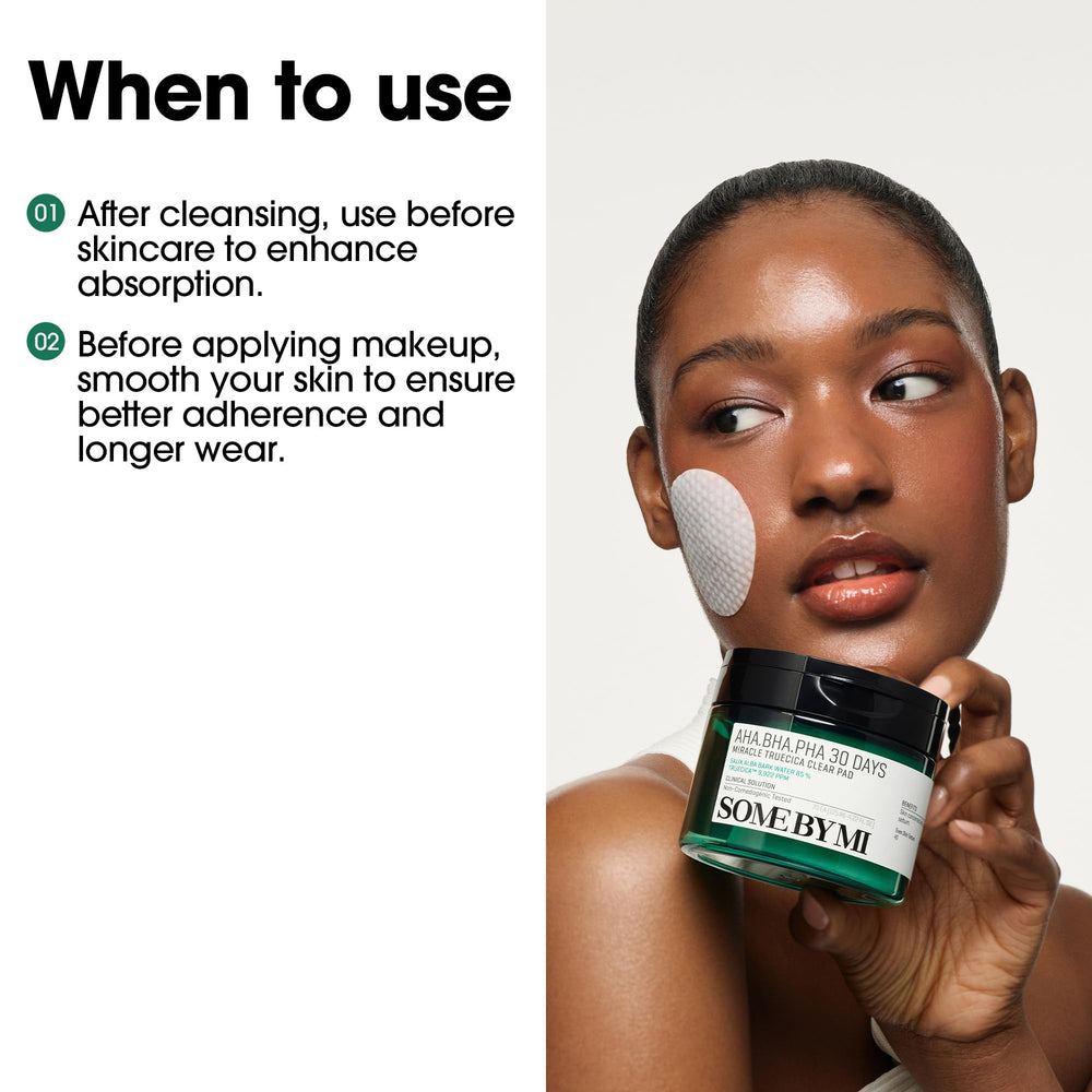 Miracle Line logo with calming Truecica signals balanced skincare