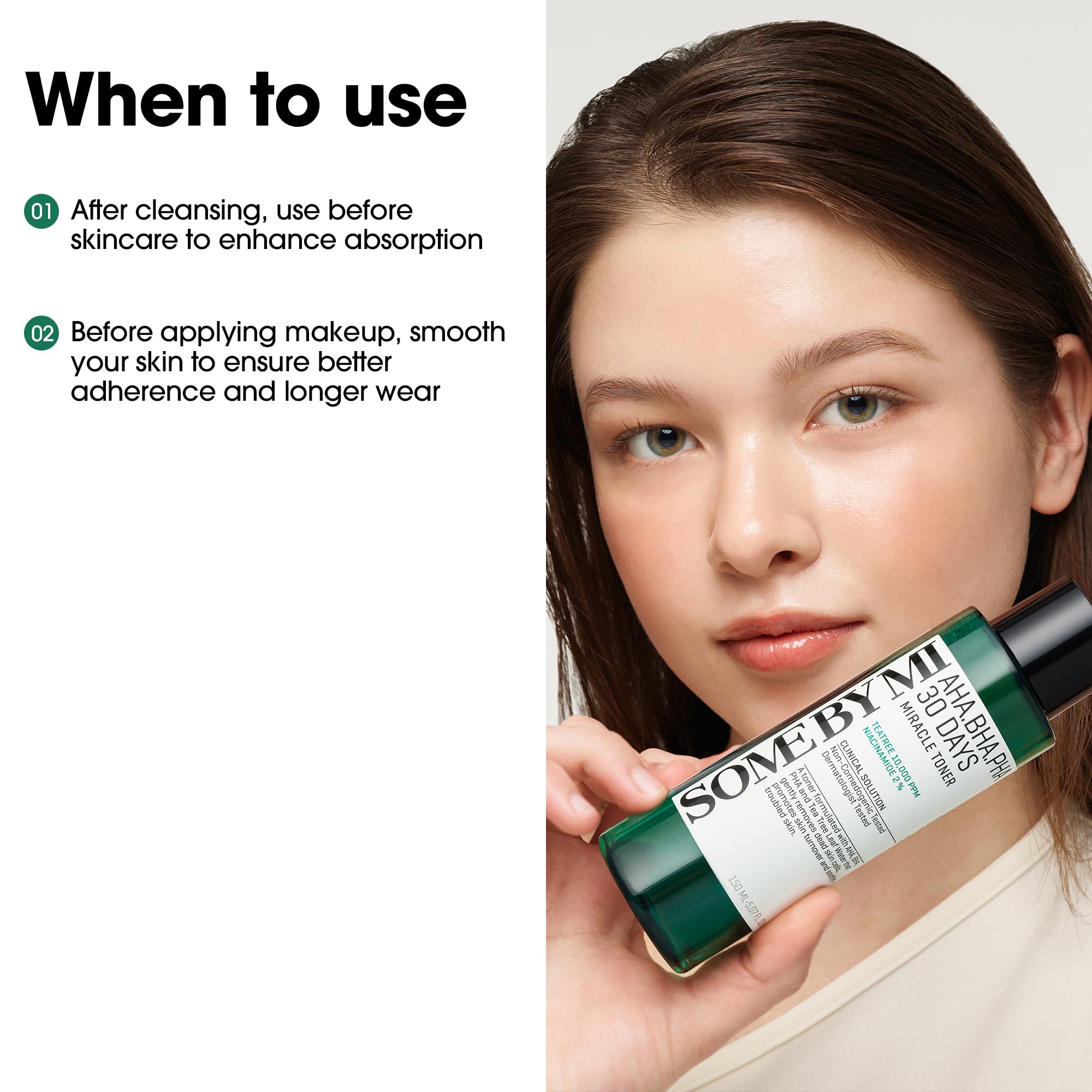Some By Mi Niacinamide 2 percent highlight suggests balanced tone and oil control.