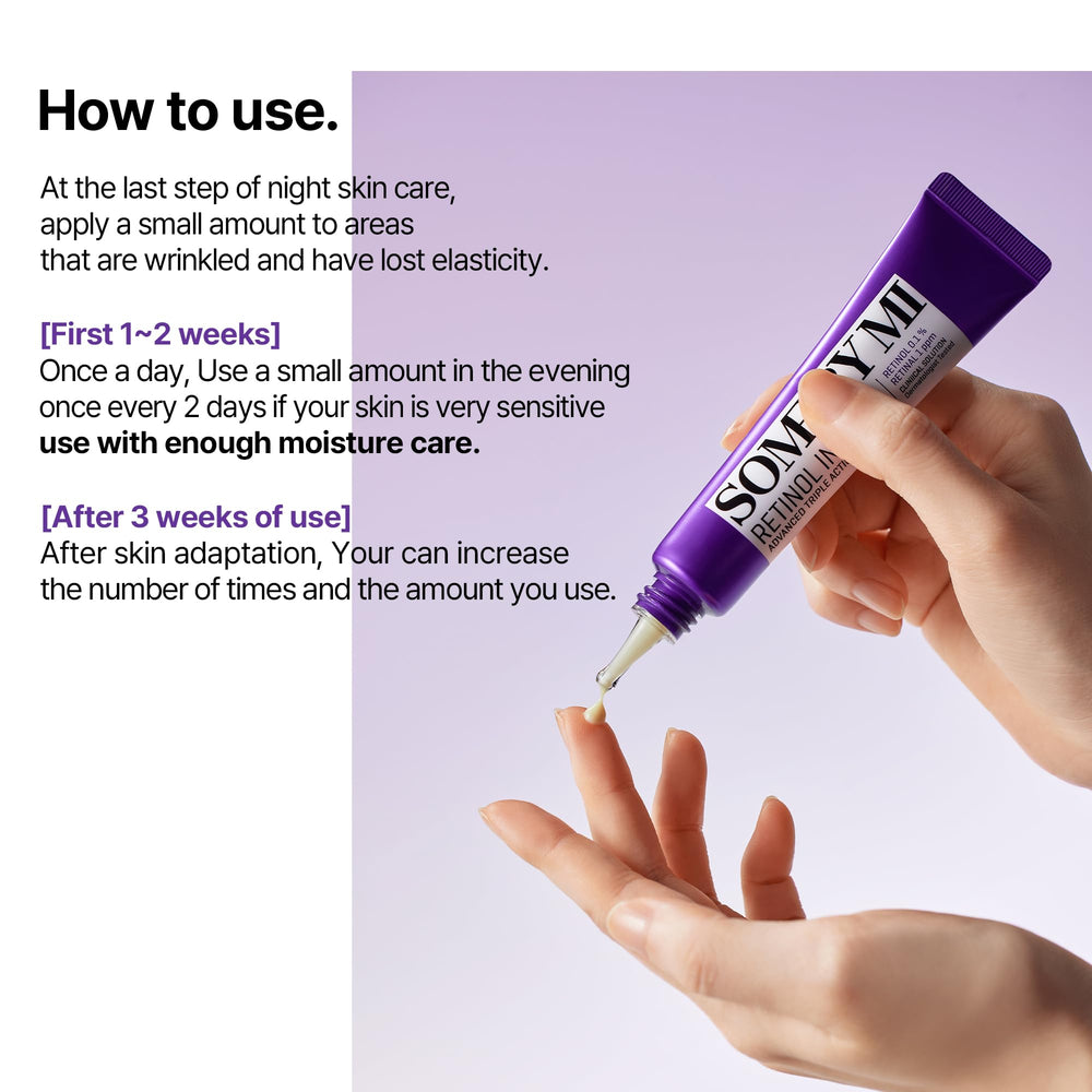 SOME BY MI dose dispenser close-up for precise application