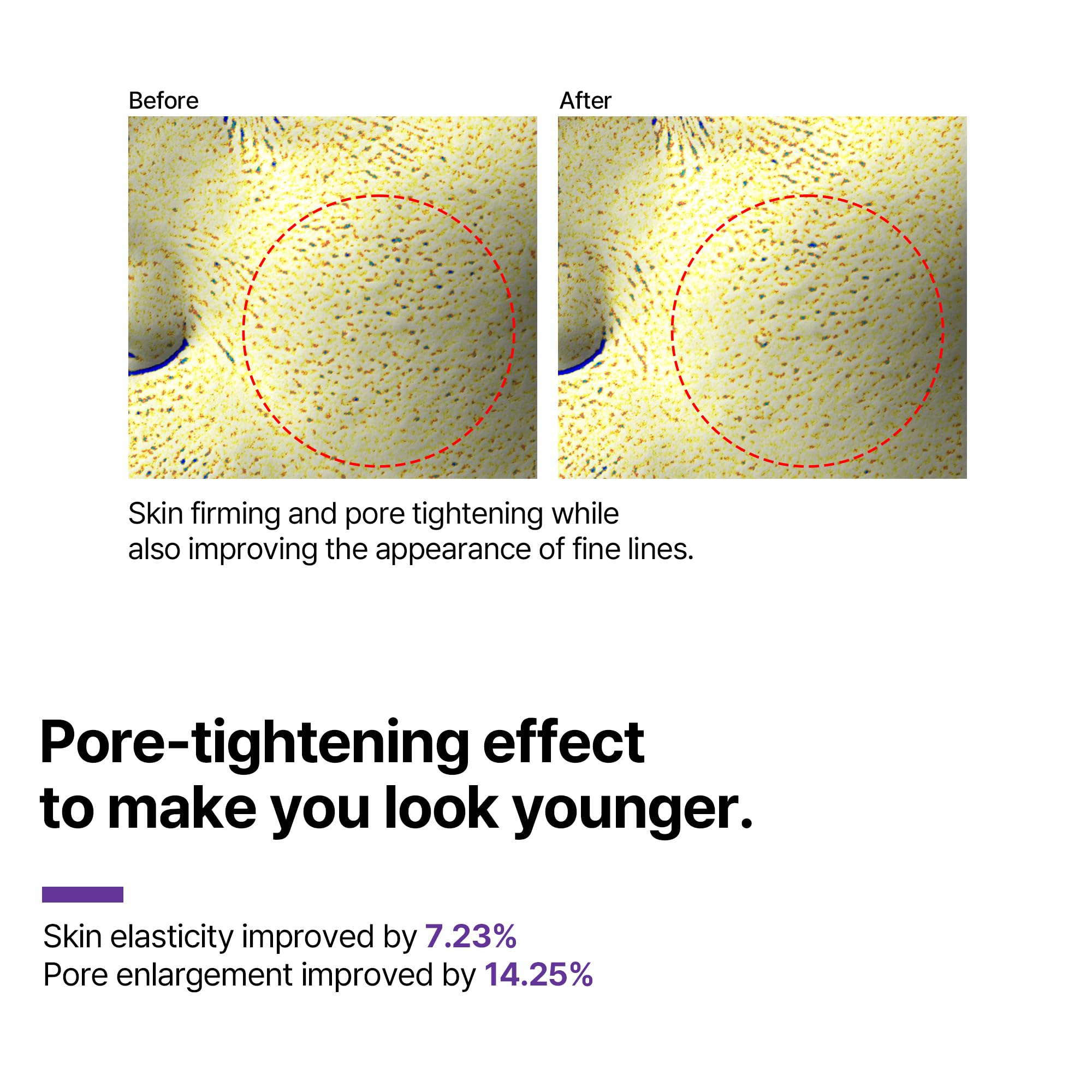 SOME BY MI Retinol Intense Eye Cream ingredients highlighted on label