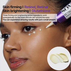 SOME BY MI packaging display of the Retinol Intense Eye Cream