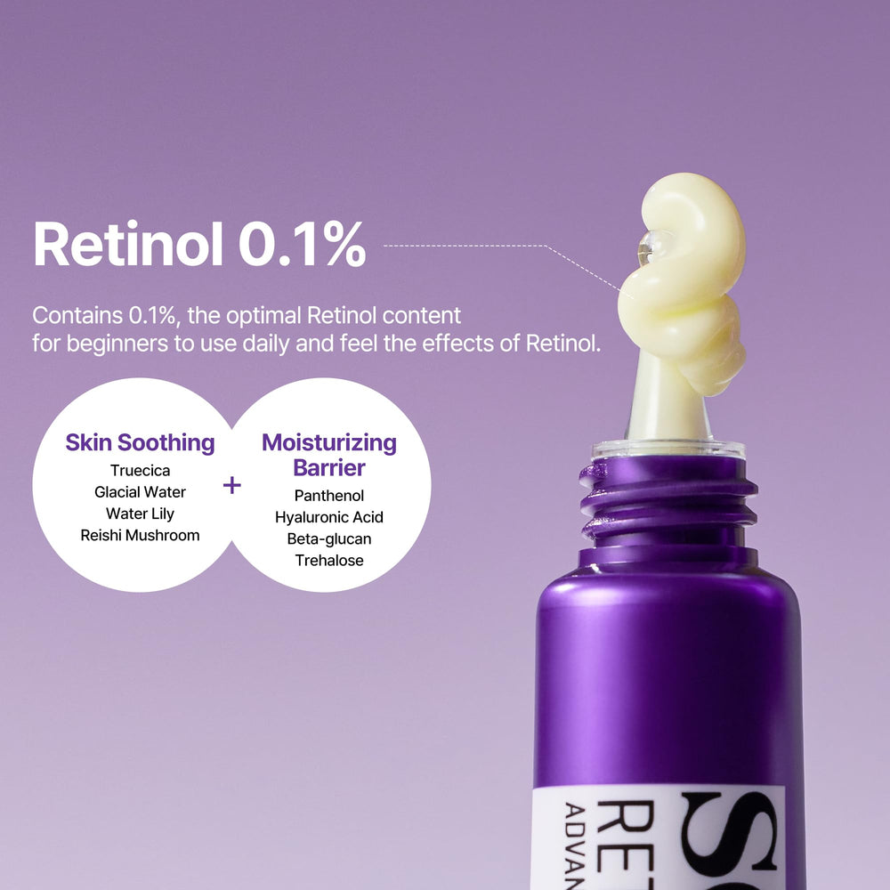 SOME BY MI Retinol Intense Eye Cream texture detail highlighting rich formula