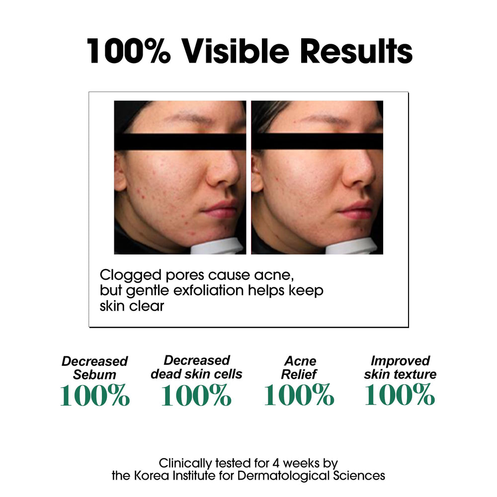 Some By Mi Tea Tree leaf closeup indicates calming spot care potential.