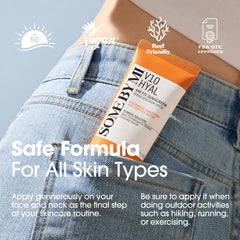 Gentle sunscreen designed for sensitive skin users by SOME BY MI V10