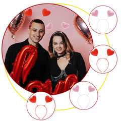 Sonarun valentines headband adjustable band for comfortable wear.