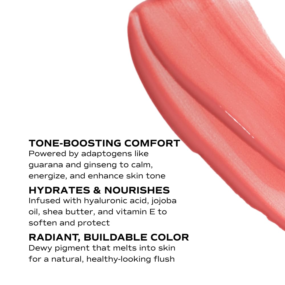 SONELA Blissful Moment on the cheek delivers hydrated, radiant warmth.