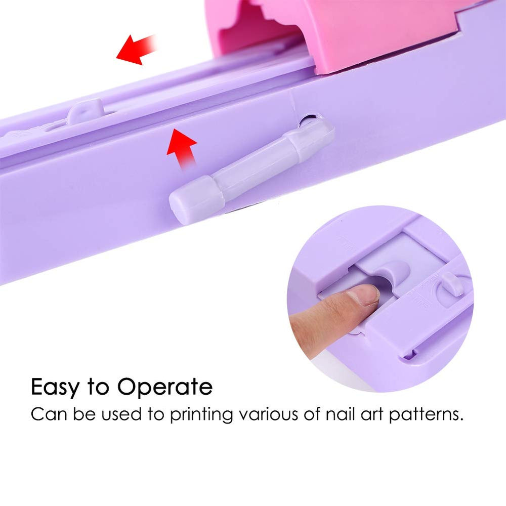 Complete package of the Sonew Nail Art Pattern Printer set