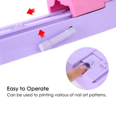 Complete package of the Sonew Nail Art Pattern Printer set