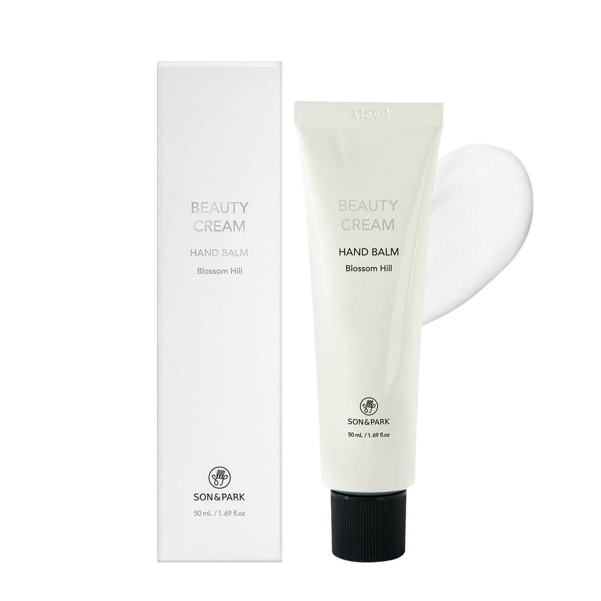SON&PARK Beauty Water Hand Balm jar highlighting nourishing cream texture