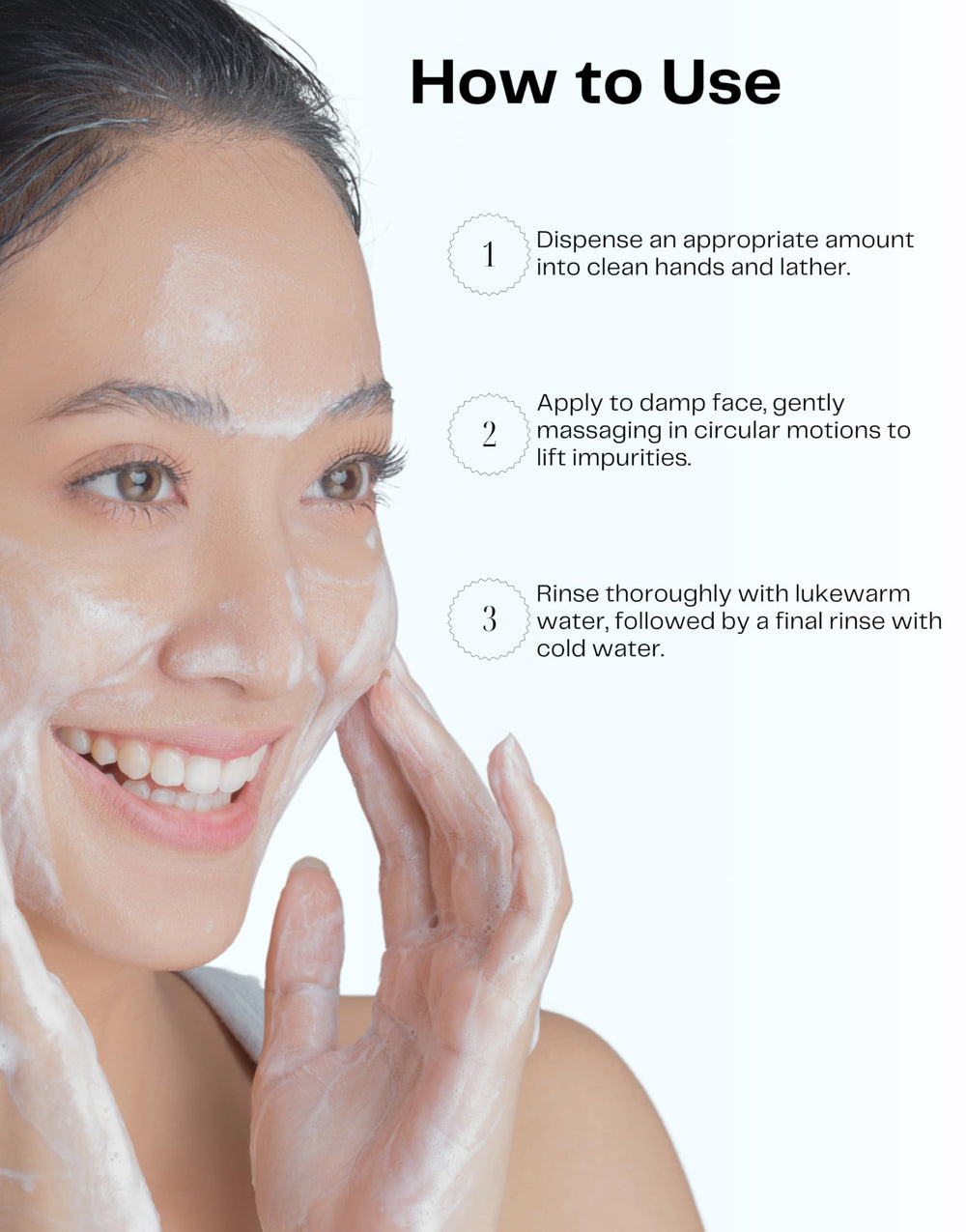 SooNabi HYDR8+ seven hyaluronic acids illustration highlighting hydration layers