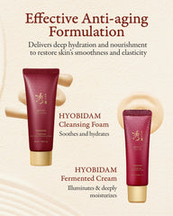 Sooryehan Hyobidam Cleansing Foam cleanses while balancing skin.