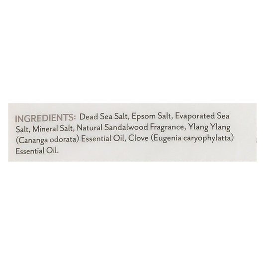 Soothing Touch Balancing Bath Salts closeup of minerals ideal for a calming bath ritual.