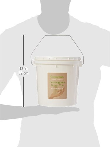 Soothing Touch Lemongrass Green Tea 10lb tub presenting rich texture for home spa rituals
