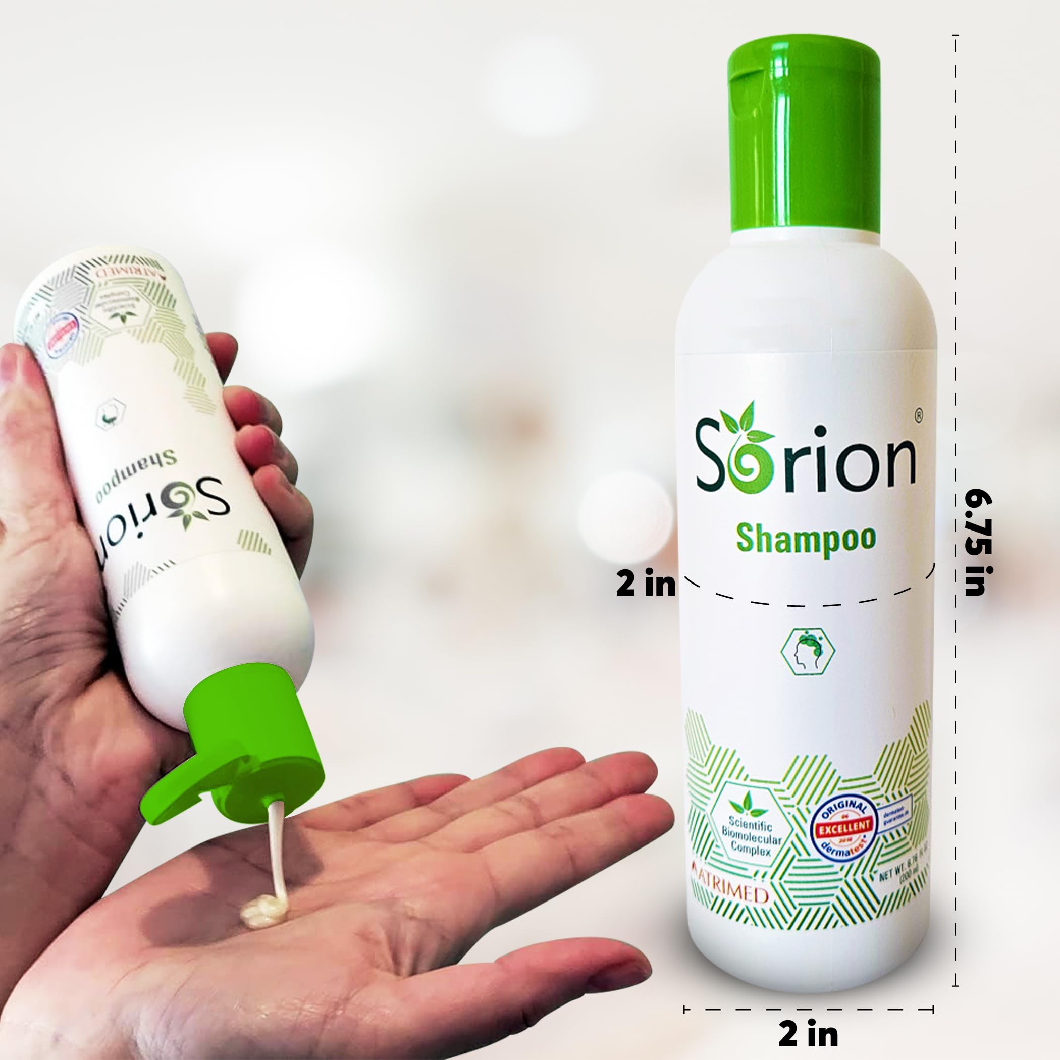 Sorion calming-botanical-scent conveys a refreshing wash experience.