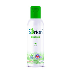 Sorion collagen-boost shampoo pour highlights scalp nourishment and smoother hair.