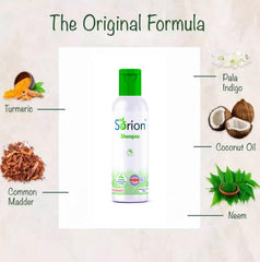 Sorion damaged-hair-repair image suggests renewal of brittle strands.