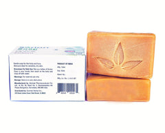 Sorion soap ingredients and oils for natural nourishment.