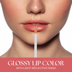 SORMÉ Lip Thick Gloss Diva close-up highlighting glossy shine and smooth texture.