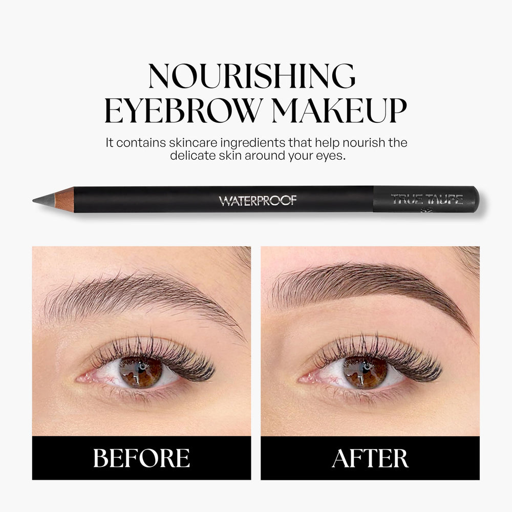 SORMÉ waterproof brow color provides long-lasting definition during workouts.