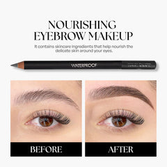 SORMÉ waterproof brow color provides long-lasting definition during workouts.
