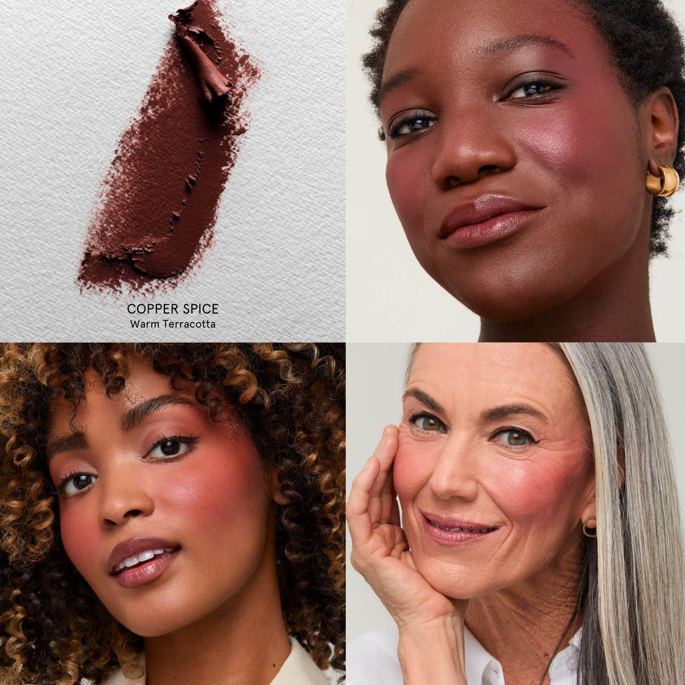 SOSHE Blurring Pillow Blush on cheeks demonstrates weightless, skin-friendly wear