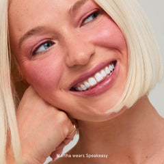 SOSHE Speakeasy shade glides onto apples for natural day-to-night looks
