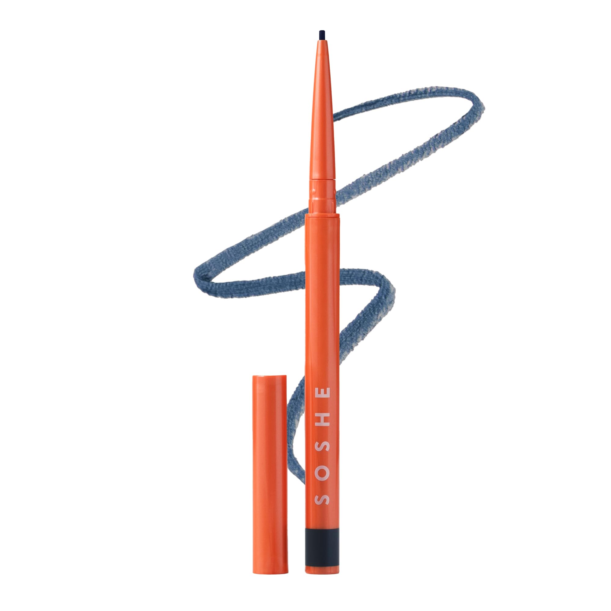 SOSHE Waterproof Precision Eyeliner swatch showing 1.5mm tip for precise lines