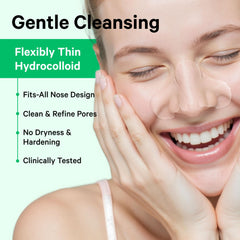 Sosky Nose Patch derm-approved for safe use on delicate nasal skin