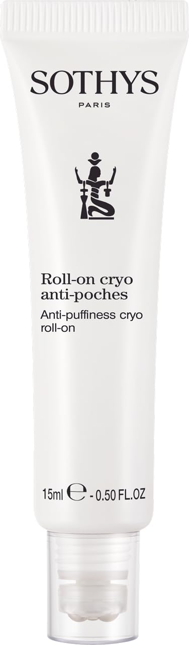 SOTHYS Cryo Roll-On bottle closeup showing cooling, refreshing under-eye care.