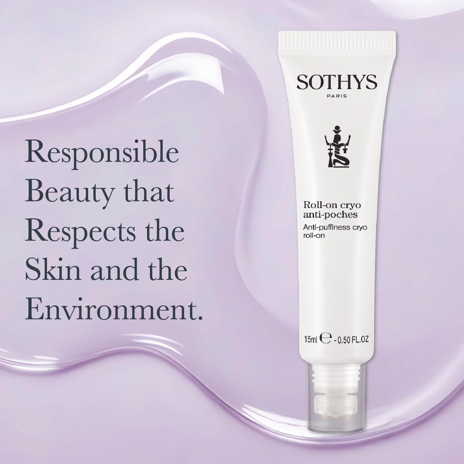 SOTHYS eye care routine with Cryo Roll-On for daily use.