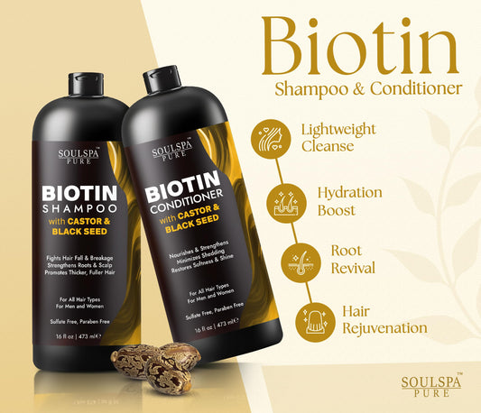 SoulSpa Pure Biotin Conditioner smooths texture and aids detangling