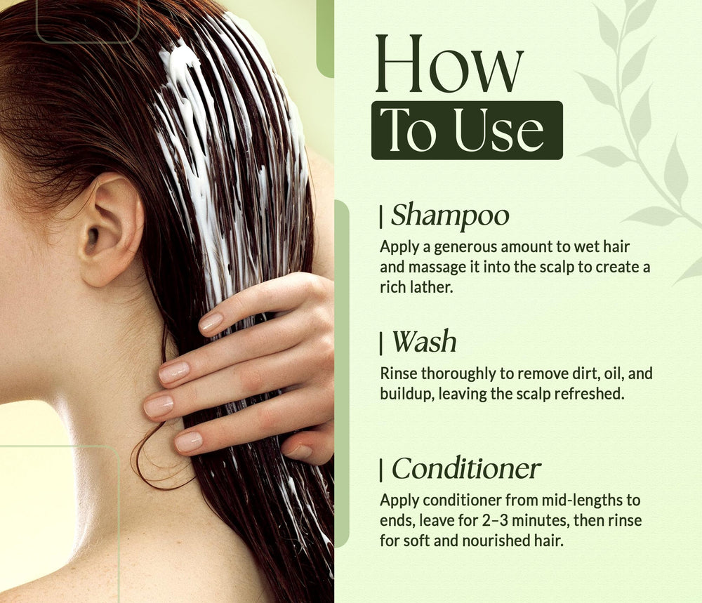 SOULSPA PURE Biotin shampoo and conditioner pair supports an easy at-home regimen.