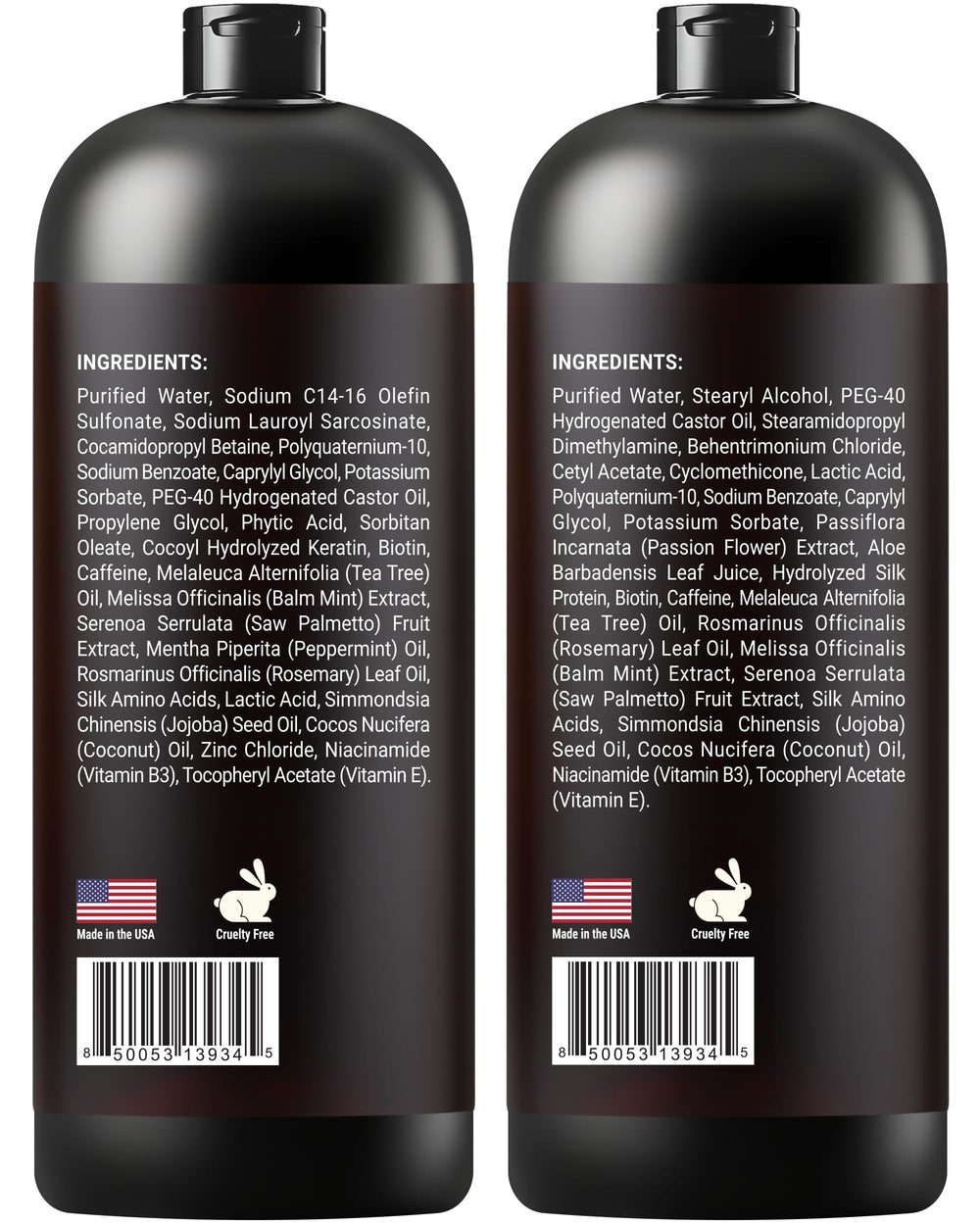 SOULSPA PURE Biotin Shampoo lather close-up demonstrates gentle cleansing action.