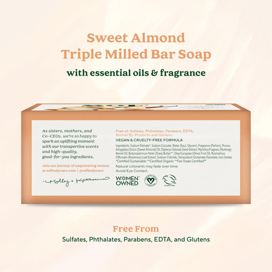 South Of France organic shea butter swirls softly for smoother skin