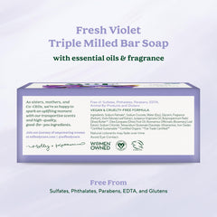 South Of France organic shea butter softens skin for daily use.
