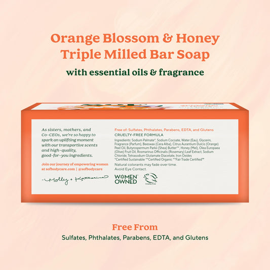 South Of France SoF creamy-lather bar highlighting a rich, hydrating cleansing experience