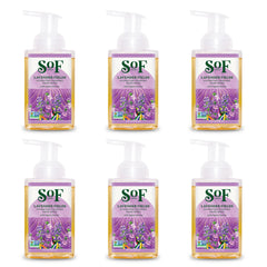 South Of France SoF Lavender Fields bottle shows calming aroma and hydrating formula