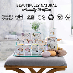 South Of France bath setup suggests daily-use convenience