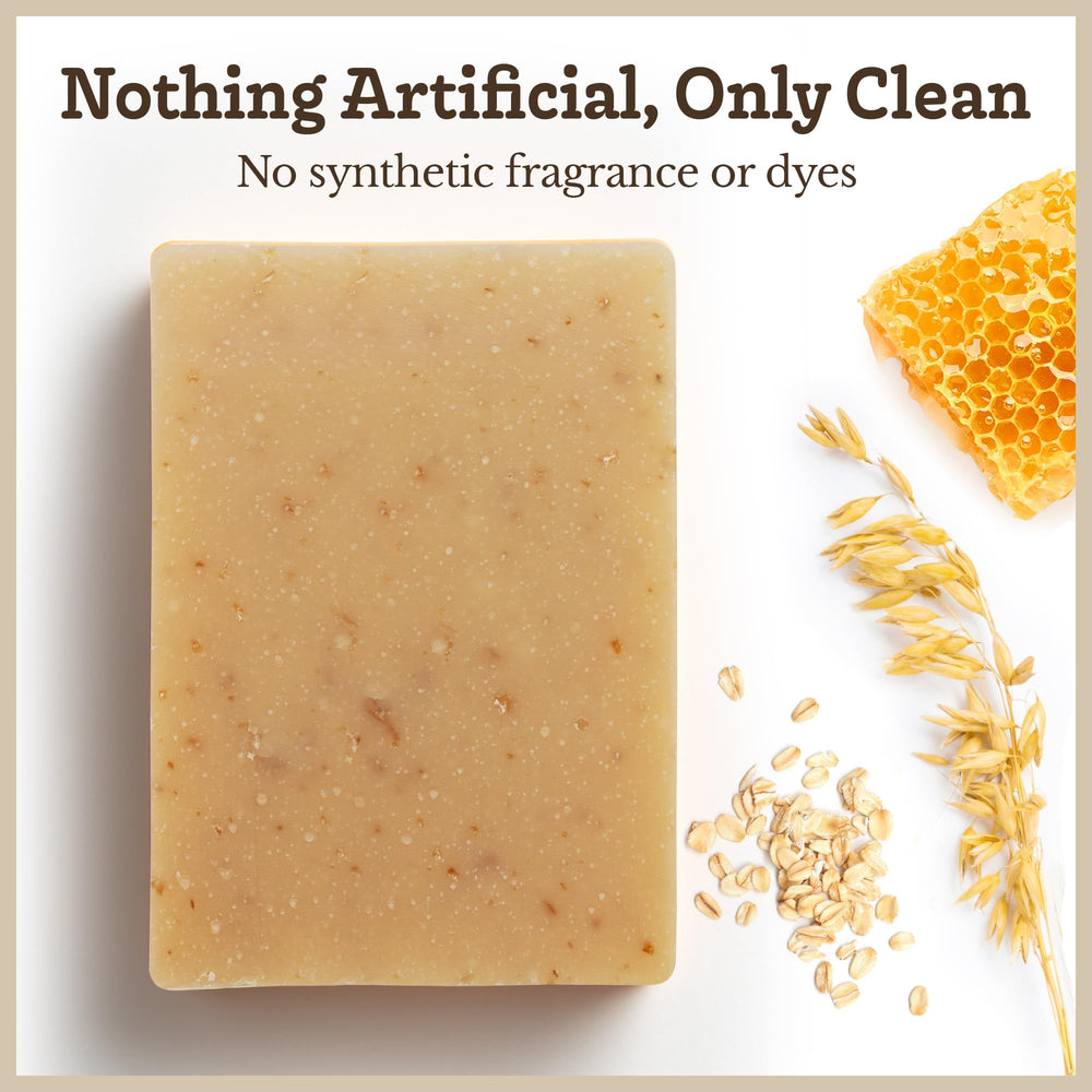 Southern Natural Oatmeal Soap Bar packaging – eco-friendly box keeps cleanser convenient