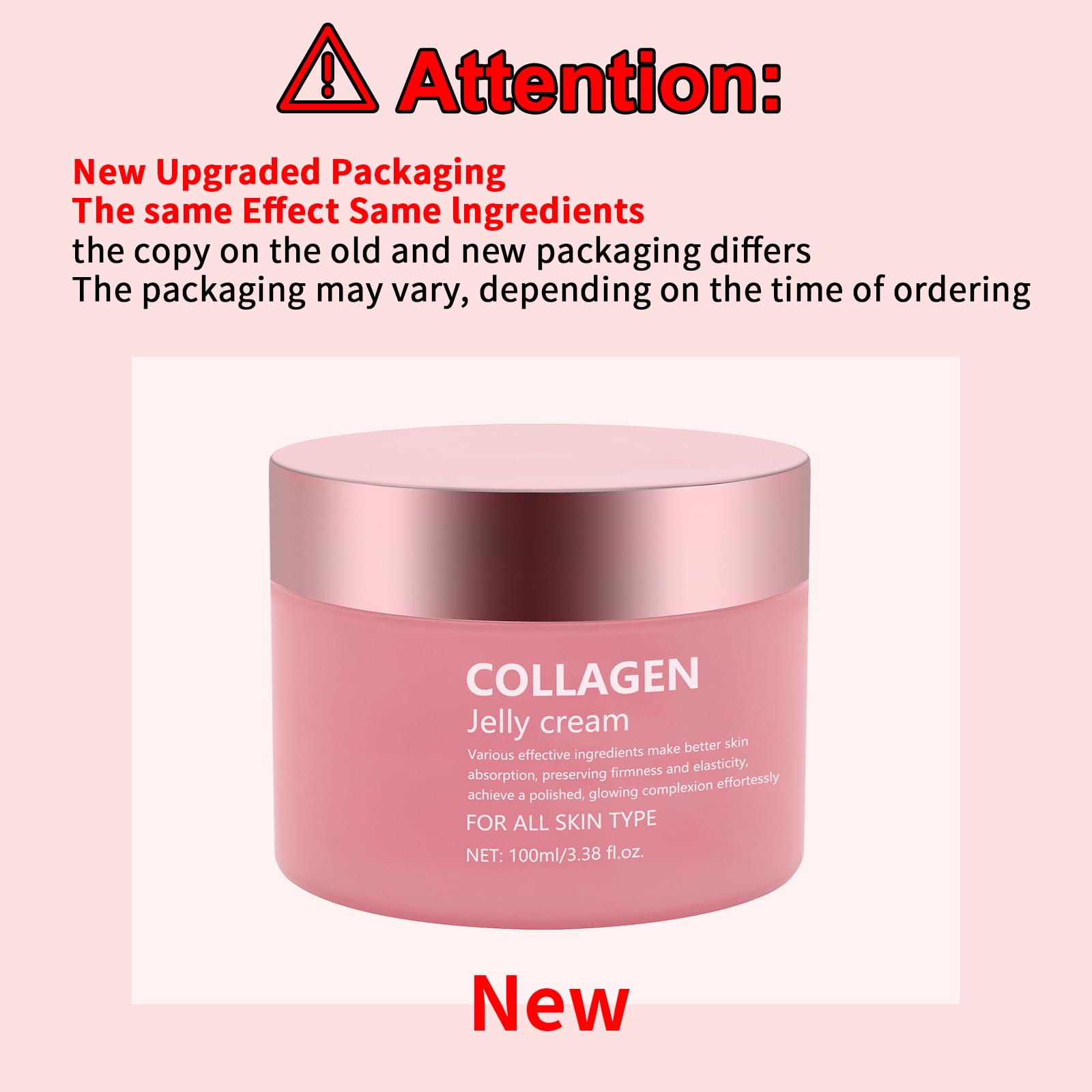 SOYUB Collagen Jelly Cream jar closeup shows creamy texture that absorbs quickly