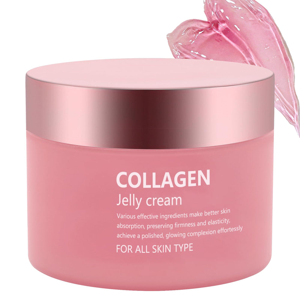 SOYUB Collagen Jelly Cream packaging front highlights 24 hour hydration for all skin types