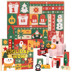 SOYUB makeup advent calendar 2025 cover presents festive packaging for gifting